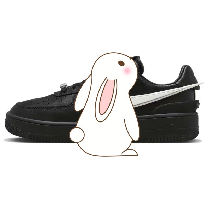 PUTIAN 발가락 레이어 소가죽 AF1 대형 후크 미끄럼 방지 AIR FORCE ONE AMBUSH 남성 및 여성 로우 탑 조인트 스포츠 스니커즈