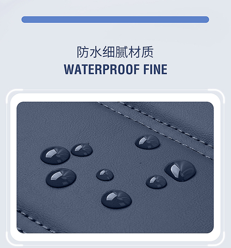 Car Seat Covers, Leather Seat Covers, Full Leather Seat Cushions, Universal for All Seasons, Complete Set of Car Accessories, Dropshipping Available