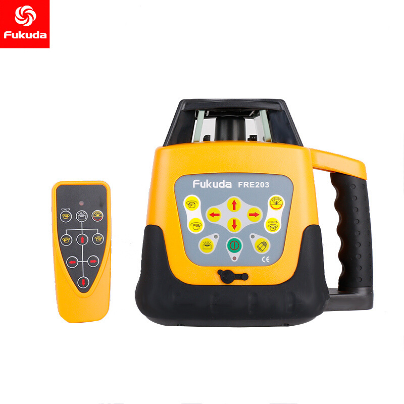 Fukuda escáner láser electrónica Anping rotación FRE203G luz roja luz verde de 500 metros de diámetro nivel automático