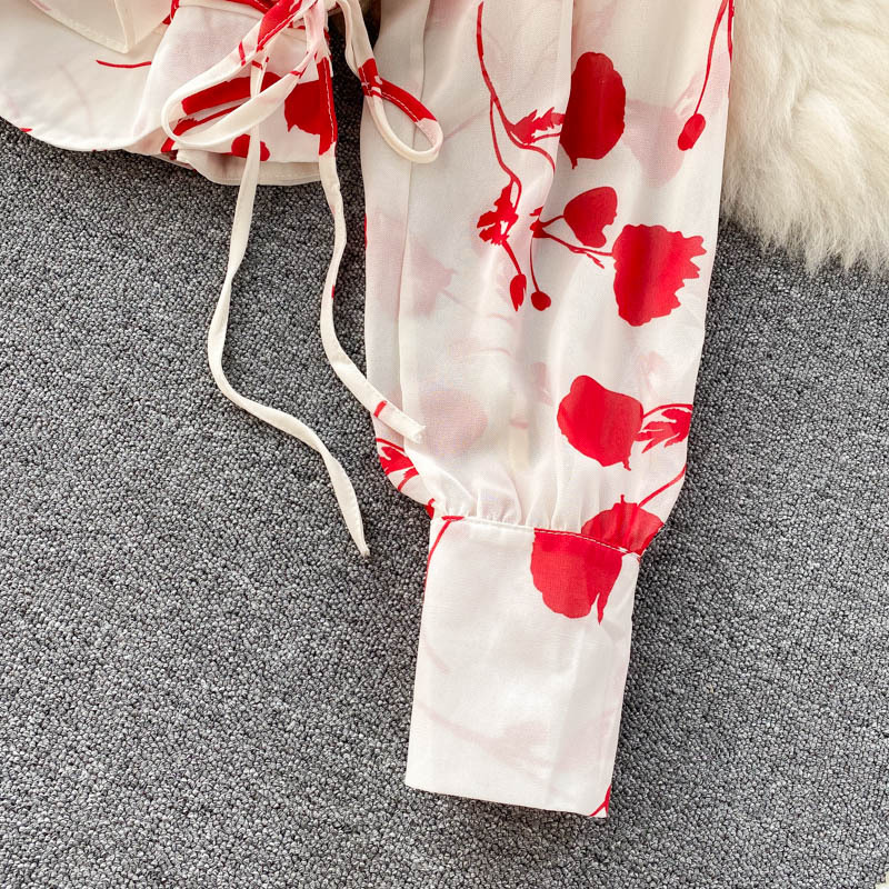 Title 21, Bedrucktes Chiffon-Kurzhemd im Split-Rock-Desig...