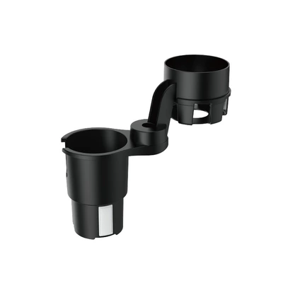 Floating Small Table Board 360: Car cup holder/beverage holder - black-water-bottle