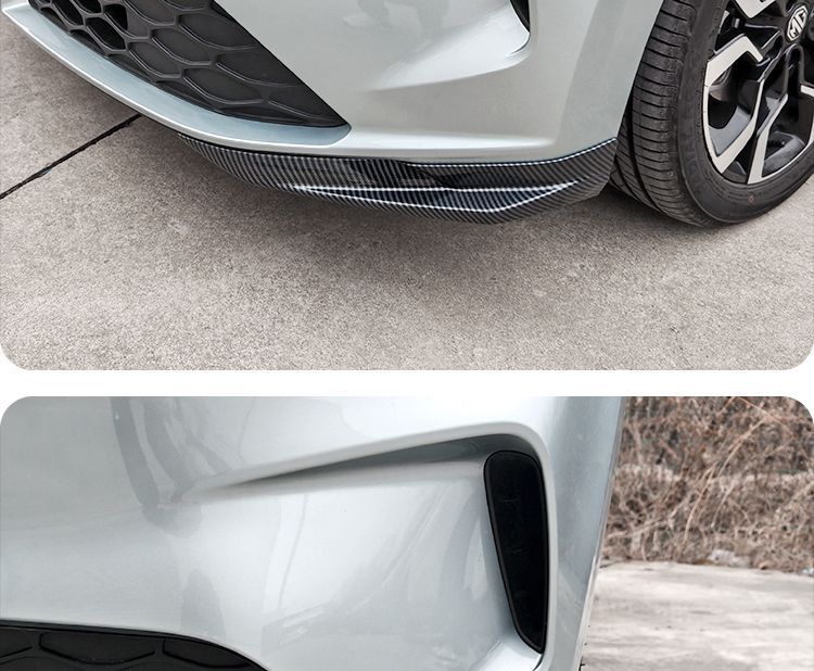 Suitable for 26 models of MG4, front bumper corner protectors, ABS front bumper safety anti-collision strips, anti-scratch corner guards, and anti-scratch accessories