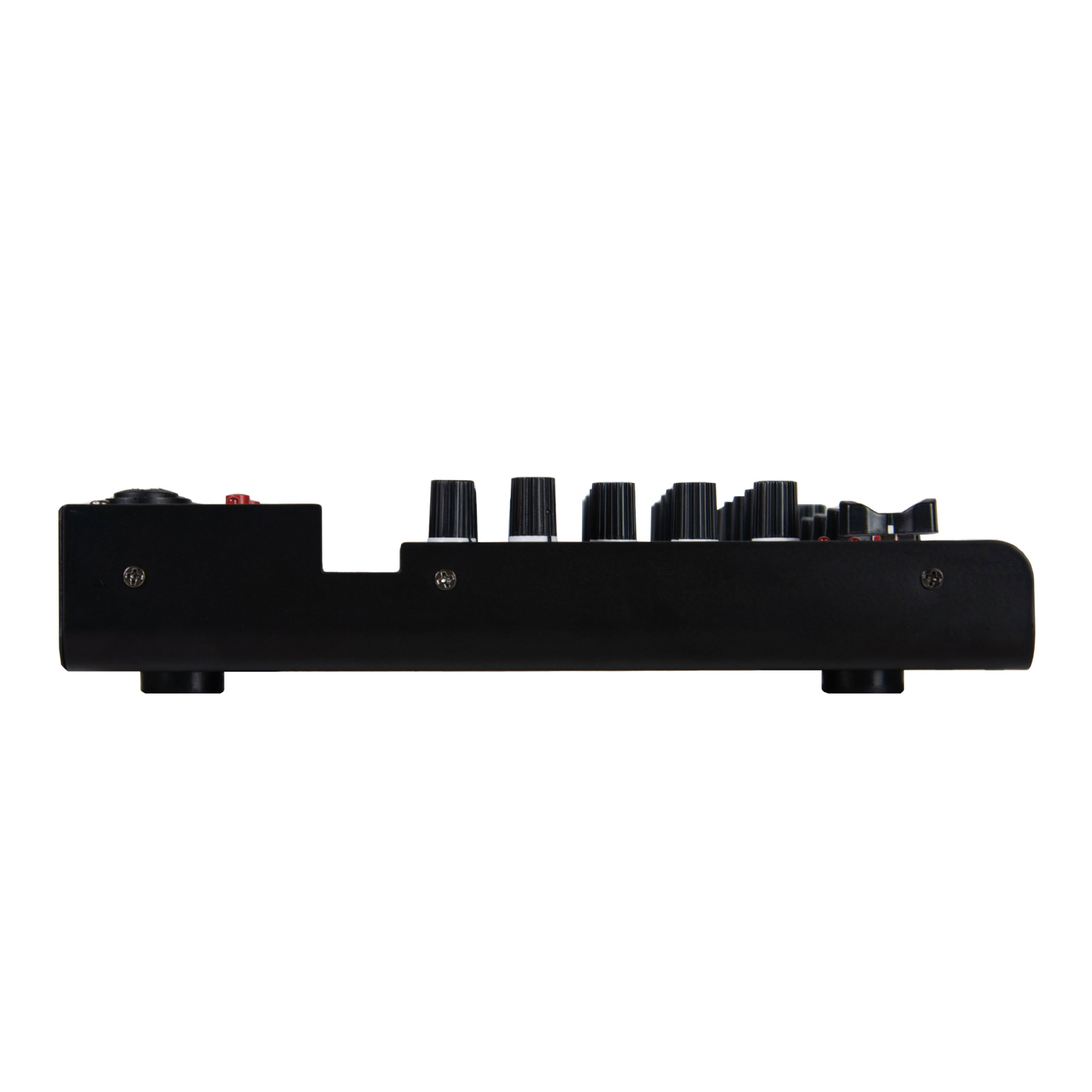 Mezclador de Audio Compacto de 4 y 6 Canales Modelo MX-04 MX-06 con USB y Bluetooth