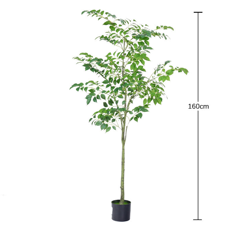 新款仿真榕树幸福树仿真植物盆栽大型室内外高端仿生假绿植装饰|undefined