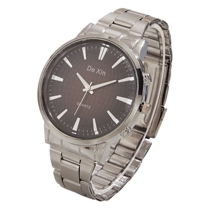 Venta directa de fábrica reloj de hombre reloj de regalo al por mayor reloj de moda simple correa de acero reloj de cuarzo para hombre