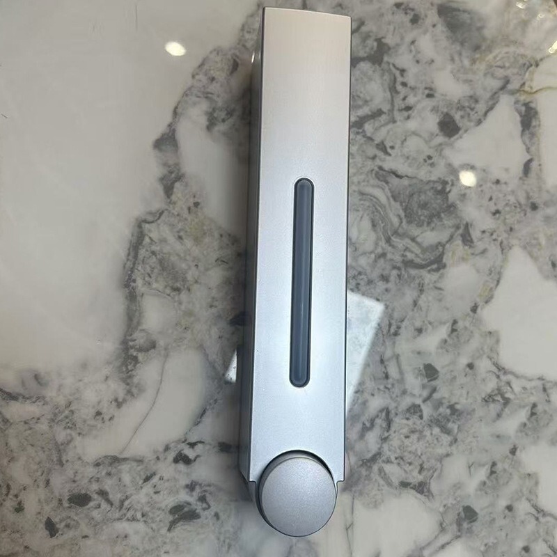 单双三头免打孔壁挂式皂液器 厨房家用手动按压洗手液分配器|undefined