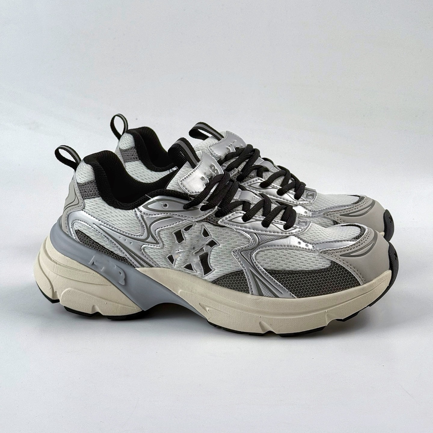 Pure original Curve Run thick-soled, height-increasing, slimming dad shoes for men and women, Korean-style millennium casual sneakers