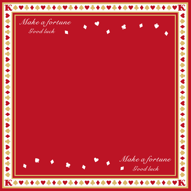 11 grandes rojos; 58 × 58 cm