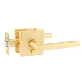 北美锌合金重型三杆锁经典款房门通道卫生间门锁Door Handle Lock