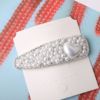 South Korea's East Gate cute while clip the small incense, pearl rhinestone BB top clip, fashion crushed hair clip card