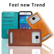 新款小牛纹皮套 大孔通用硅胶手机壳 钱包插卡手机翻盖万能保护套