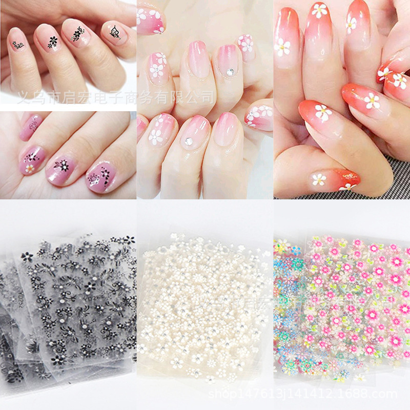 Nail stickers 3d nail stickers nail poli...