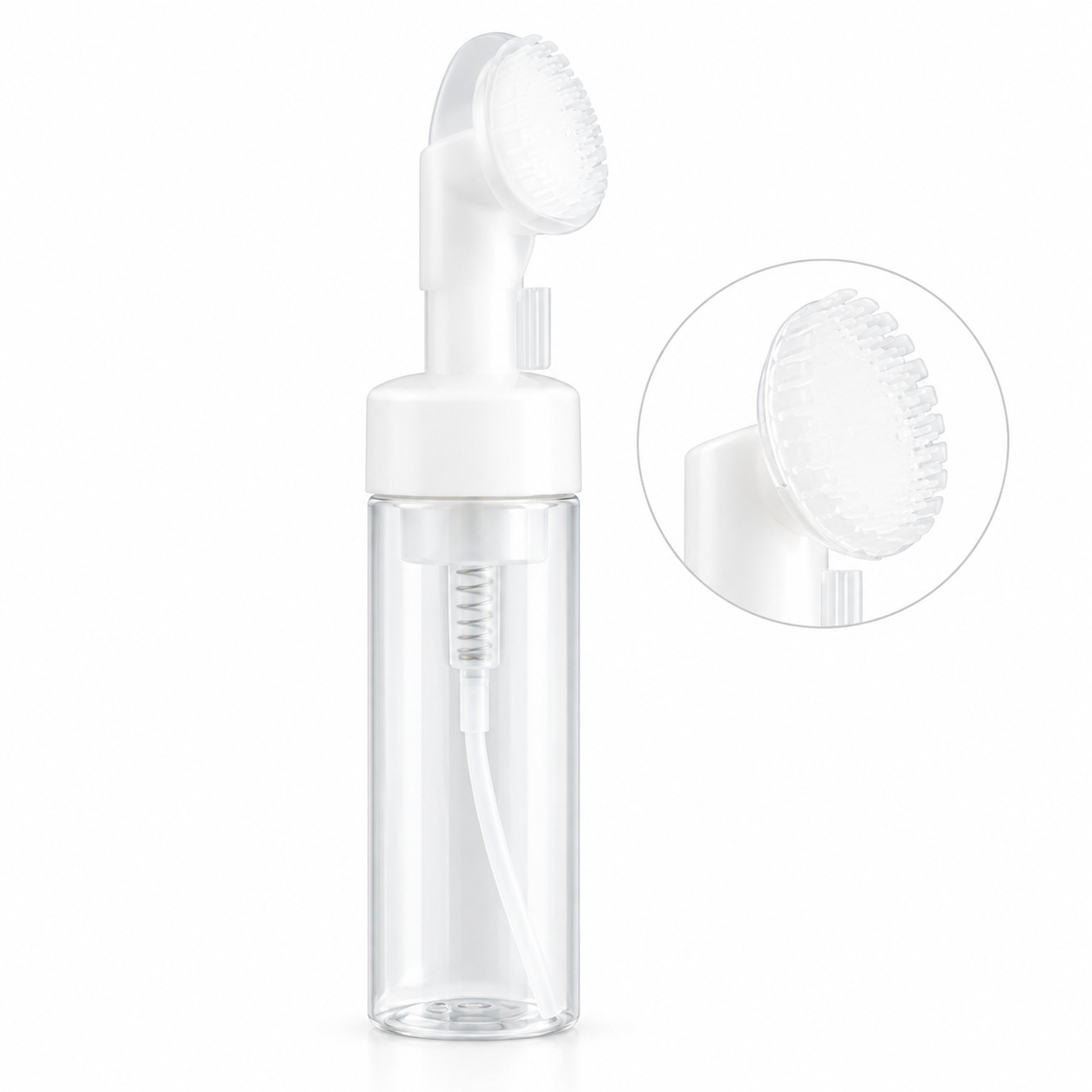 Botella Dispensadora de Espuma a Presión de Plástico PP para Limpiador Facial y Champú
