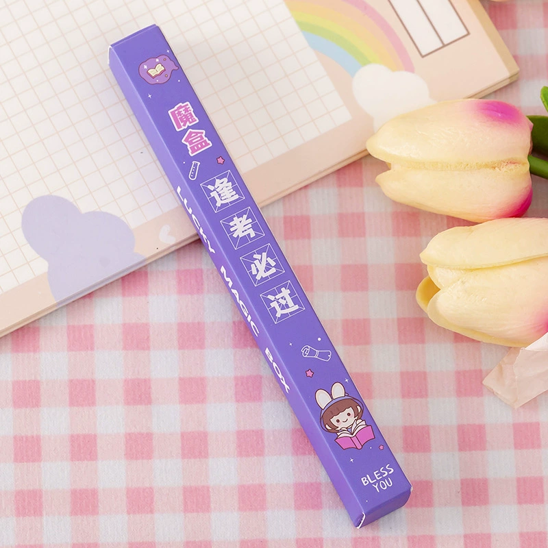 Children's rollerball pen 0.5 mm, cute pattern gift for elementary students, single box