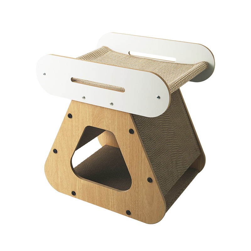 Tablero de agarre de gato dos en uno para mascotas, nido de gato cerrado, seguridad, nido de casa, villa universal de cuatro estaciones, venta al por mayor transfronteriza