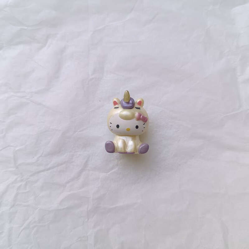 新款百变珠光KT猫羊眼挂件迷你小号公仔DIY手机贴片材料挂件装饰|undefined