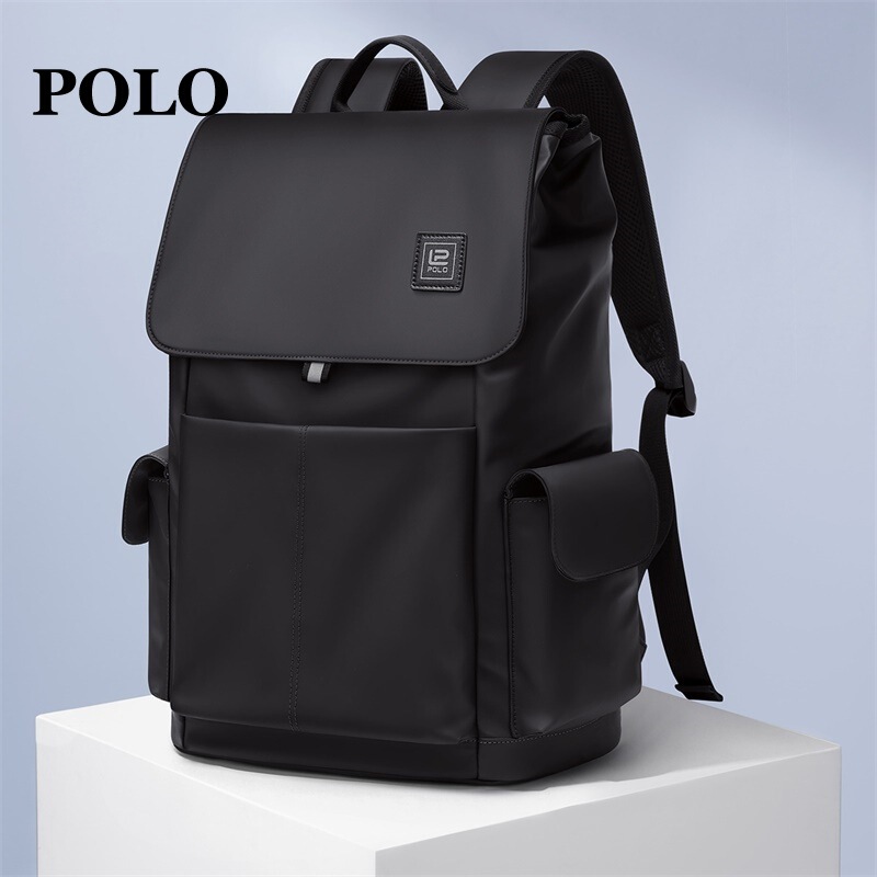 Polo Backpack Men's Short Trip Backpack Lightweight Student School Bag 15.6inch Computer Bag Business Travel Polo Backpack Men's Short Trip Backpack Lightweight Student School Bag 15.6inch Computer Bag Business Travel