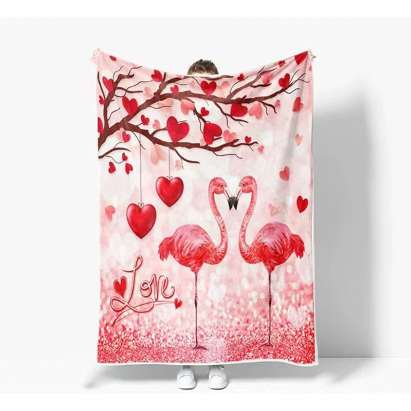 Flannel double-sided duvet, Birthday gift