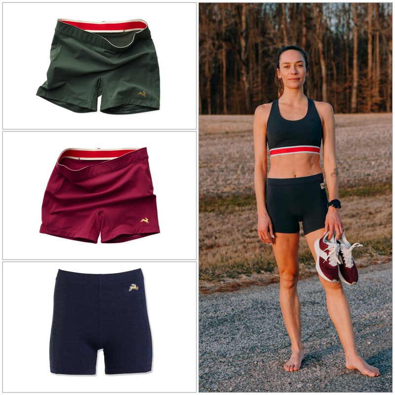 American Tracksmith Women's Professional Marathon Running Training Fitness Quick-Drying Breathable Semi-Elastic Shorts