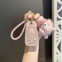 奥迪钥匙套a6l a4l壳q5l扣a3包q3专用q2l高档a4/a5/a6/a7/a8包扣