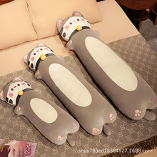 猫咪可爱靠垫大号床头靠枕抱枕床上陪你睡觉男生夹腿长条枕女生