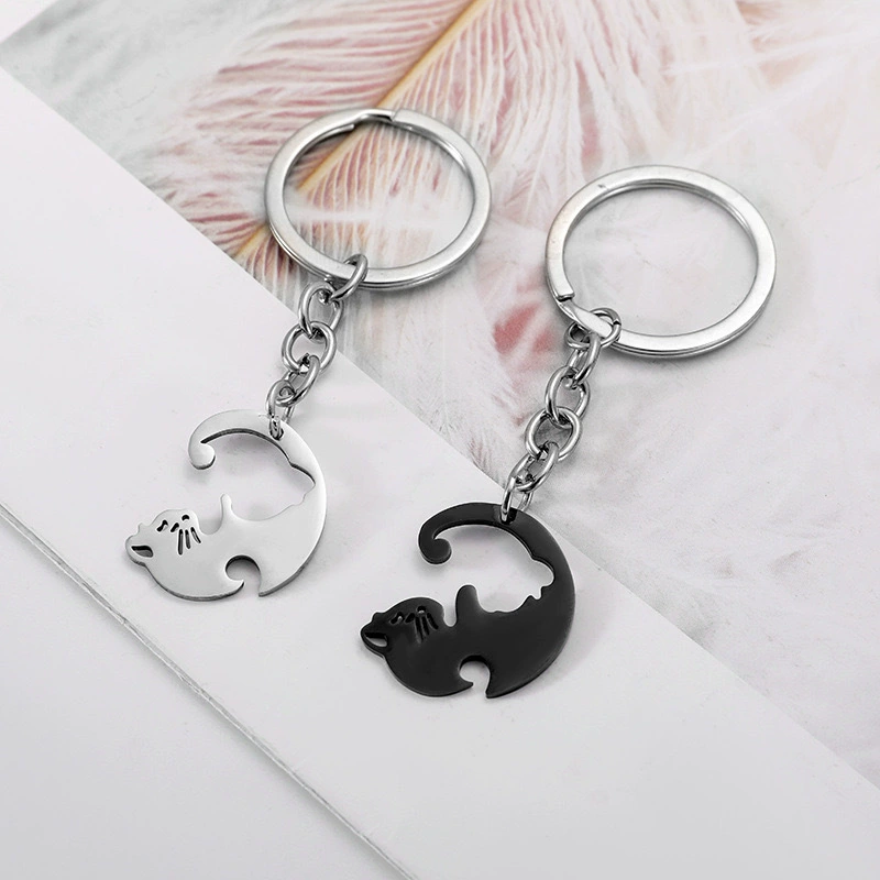 Зажим для ключей из нержавеющей стали с молнией, без wholesale?