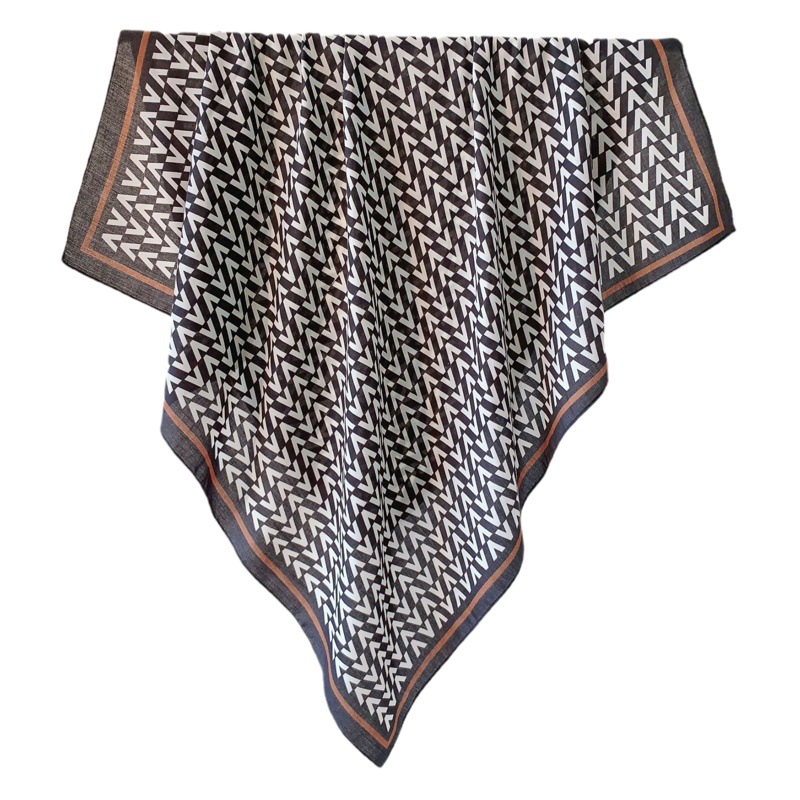 Estilo coreano nueva bufanda de las mujeres Otoño e Invierno lana fina sensación bufanda viaje protector solar playa toalla decorativa chal bufanda