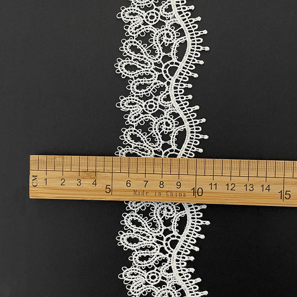 Water-soluble lace manufacturer thin line clothing lace accessories…