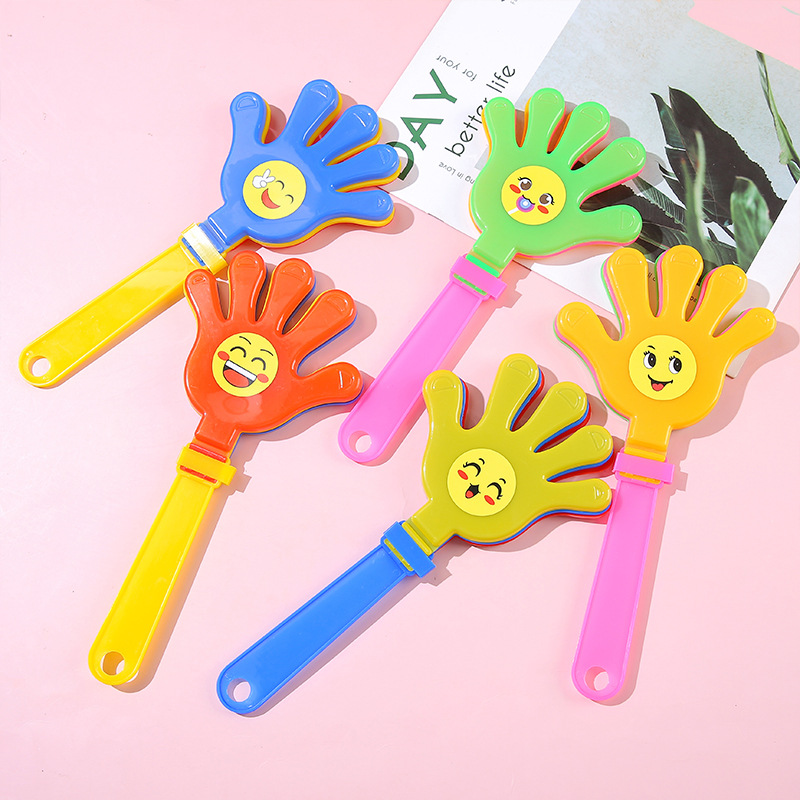 28cm large clapper toy slap clap plastic palm cheer hand clap stall wholesale small gifts