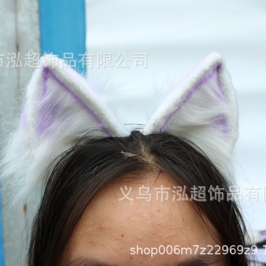 獣耳カチューシャシミュレーション猫耳lolitaしっぽlo娘動物耳ロリータ獣耳|undefined