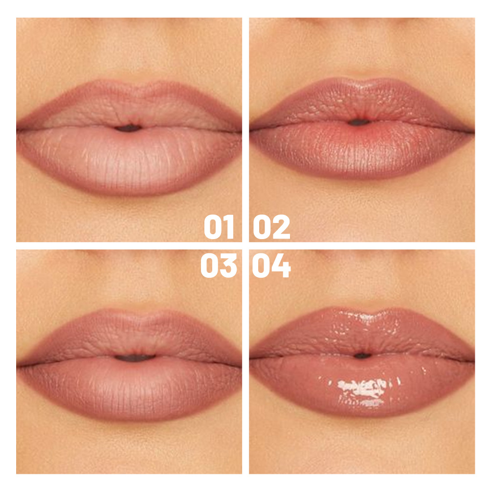 Clubday Long-lasting Velvet Matte Lip Gloss and frosted Outlining Lip Pen 6+6 Set, easy-to-Apply lipstick pen undefined