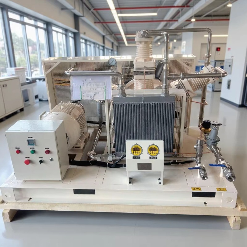 全无油氧气氮气增压机