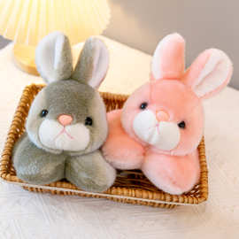 速卖通动物兔卧兔兔子家居摆件男女生儿童礼物大白兔灰兔黄兔玉兔