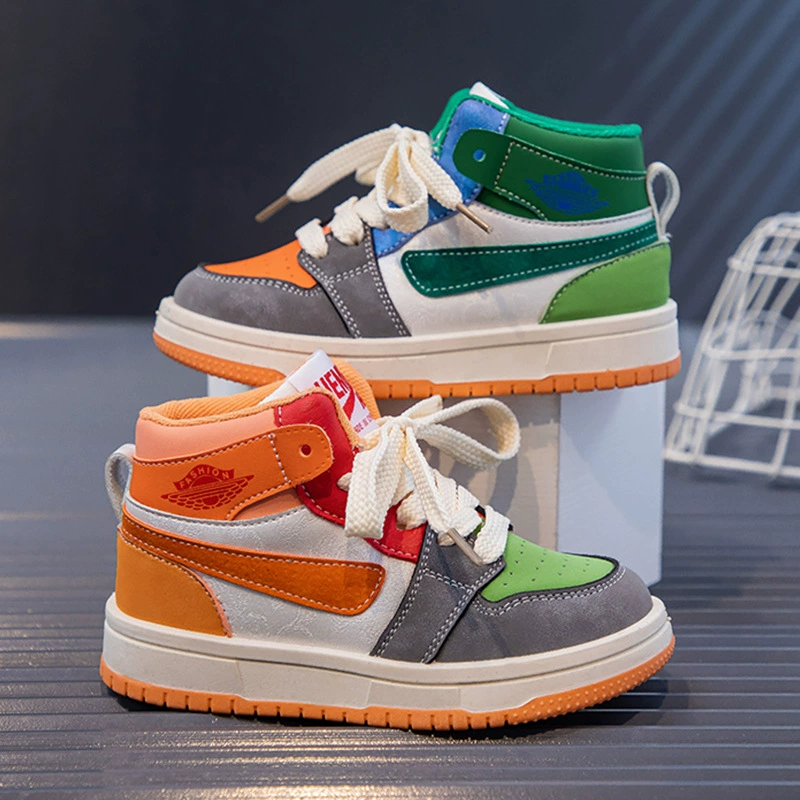 Дышащие кроссовки для девочек 2024 весна и осень новая повседневная обувь