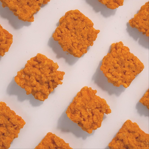 Double-Sided Crab Roe Sticky Rice Fried Crisps with Egg Yolk, Casual Snack, Street Food, Bulk Snack, Street Stall, Whole Box Wholesale