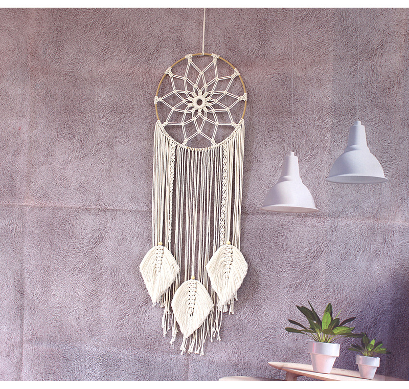 Glam Dreamcatcher Solid Color Cotton Tapestry display picture 5