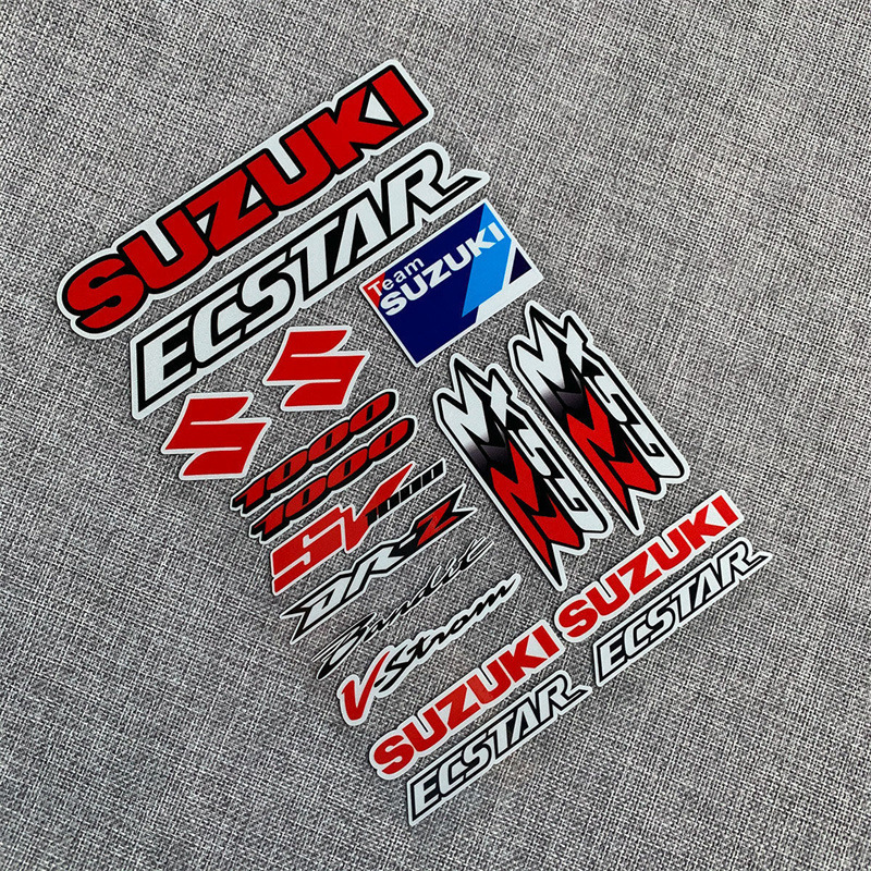 for Suzuki Reflective Sticker Motorcycle Decal UY/UU/USR Little Dolphin 125/DL/GW/GSX250R