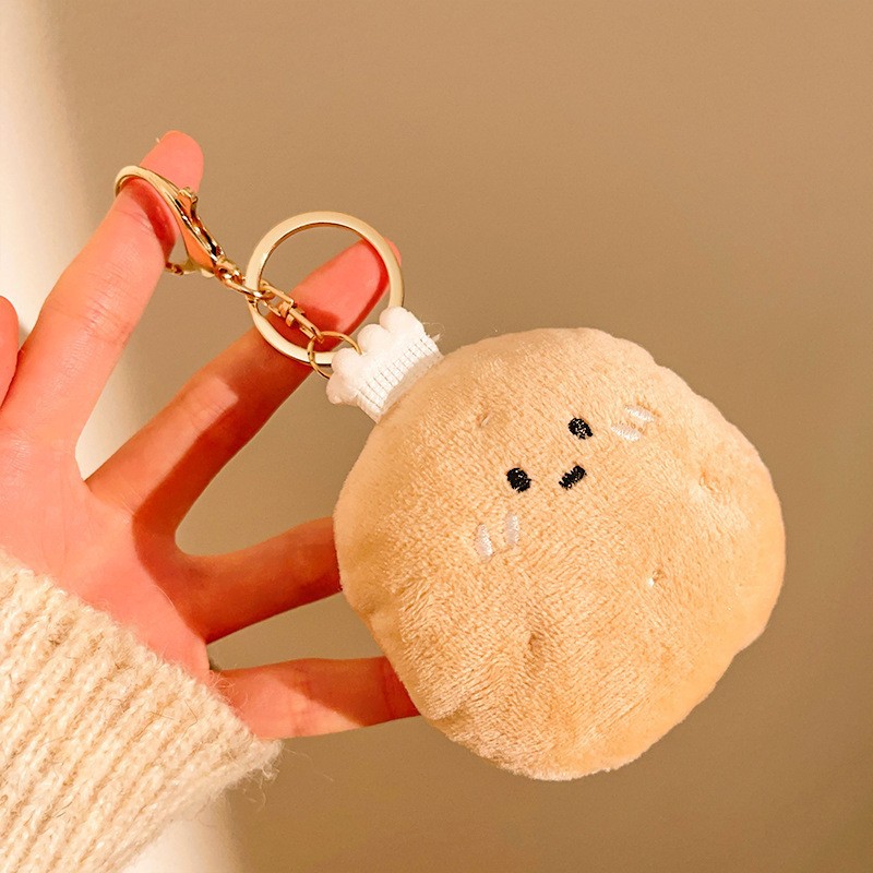 Pequeños regalos para actividades promocionales, puestos de mercado nocturno, lindos colgantes de peluche, juguetes decorativos, muñecos para mochila, llaveros