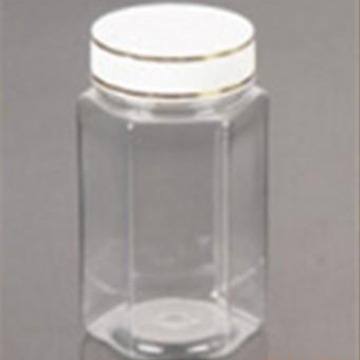 PET透明塑料瓶、蜂蜜瓶、广口瓶、干果瓶、食品瓶GJ-034