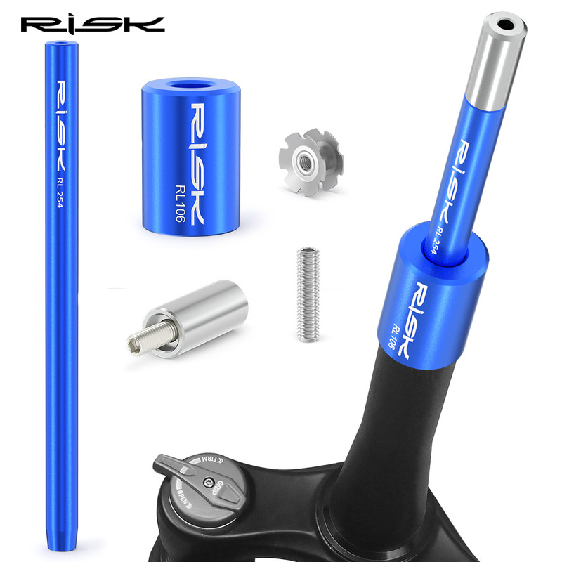 RISK Bicycle Sunflower Installation and Removal Tool Mountain Road Bicycle Front Fork Hanger Heart Flower Heart Bowl Set Tool