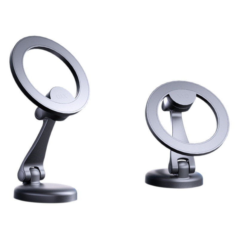 Magsafe soporte para teléfono móvil para automóvil panel de instrumentos para automóvil navegación giratoria de 360 grados soporte para teléfono móvil magnético plegable