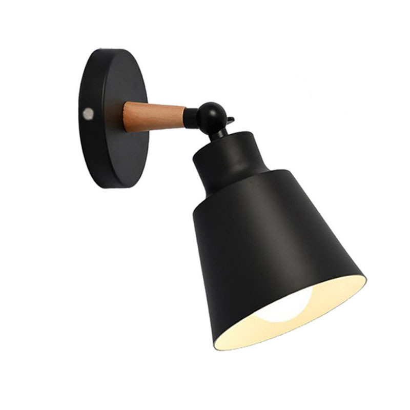 Lámpara de pared nórdica dormitorio lámpara de noche moderna minimalista comedor pasillo escaleras corredor estudio sala de estar macaron lámpara de pared