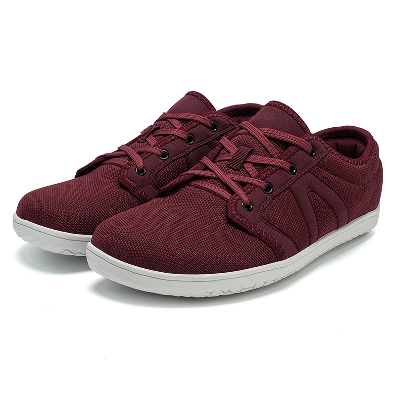 Exportaciones transfronterizas europeas zapatos de correr descalzos de altura ancha zapatos de entrenamiento respirados antideslizantes para hombres zapatos de entrenamiento integral zapatos de gimnasio de interior image 11