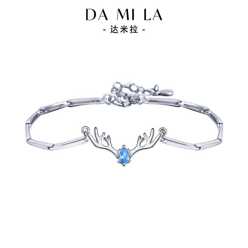 S925 Silver "I Have You" Zircon Bracelet, Light Luxury Confession Gift, Women's Silver Jewelry, European and American Cross-Border Wholesale S925 Silver "I Have You" Zircon Bracelet, Light Luxury Confession Gift, Women's Silver Jewelry, European and American Cross-Border Wholesale