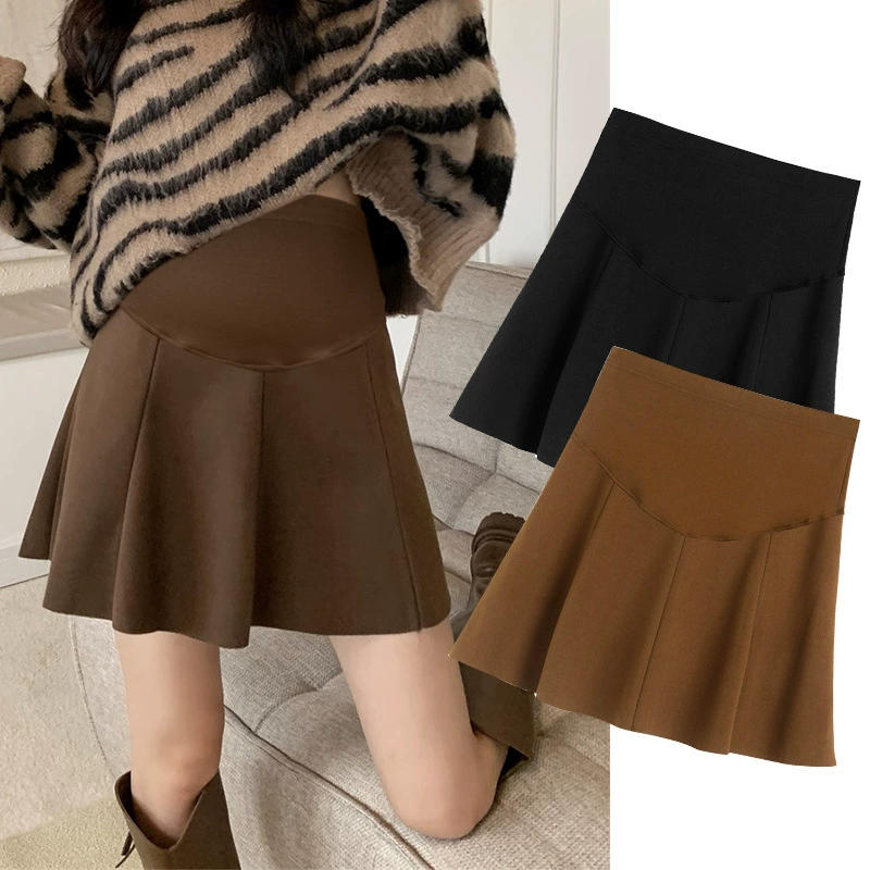 Tmall качество беременная юбка бюстгнутый шерстяной боб осенью и зимой