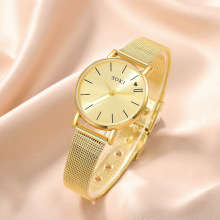 秋季小爱心女表女士石英表女式时尚网带手表女腕表速卖通wish批发