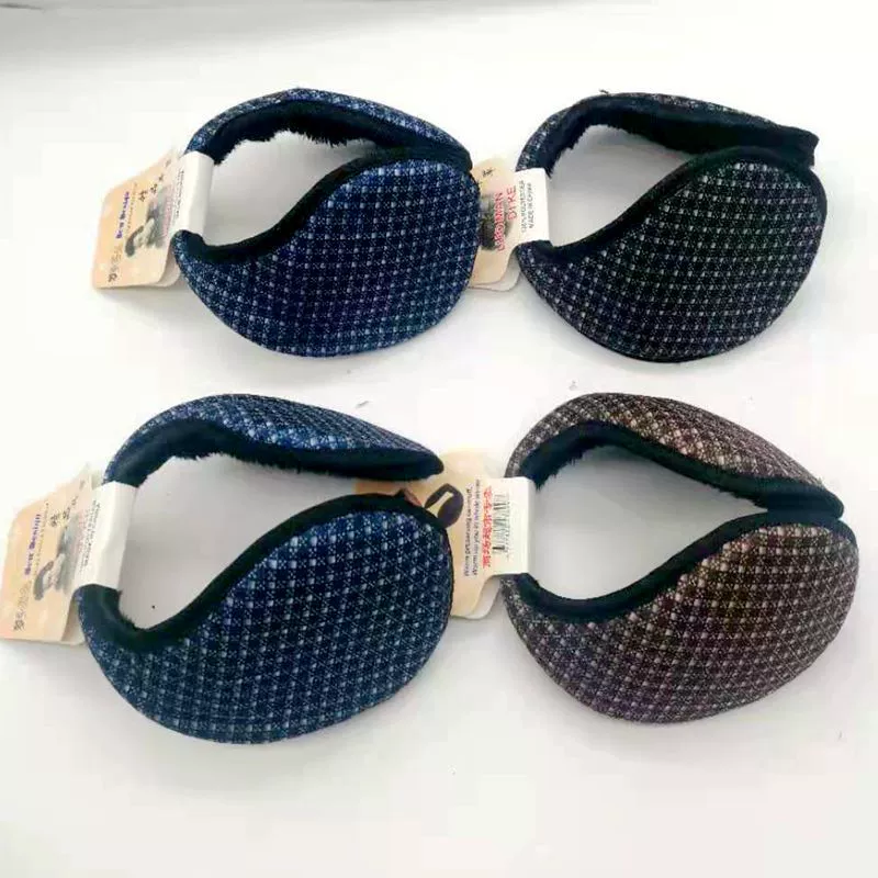 Оптовые зимние мужские и женские теплые наушники, утолщенные плюшевые наушники для спины, зимние Холодостойкие наушники, согревающие уши