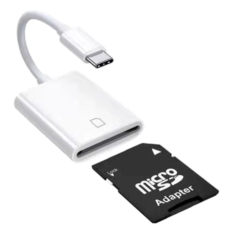 Карта камеры Type-C на SD мобильный телефон Кардридер OTG Карта памяти TF высокоскоростной адаптер планшетный компьютер кардридер