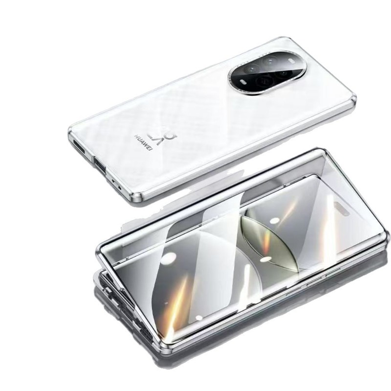 新しい Huawei nova14 両面ガラスマグネット電話ケース 14pro 超薄型磁気落下防止ウルトラに適しています。|undefined