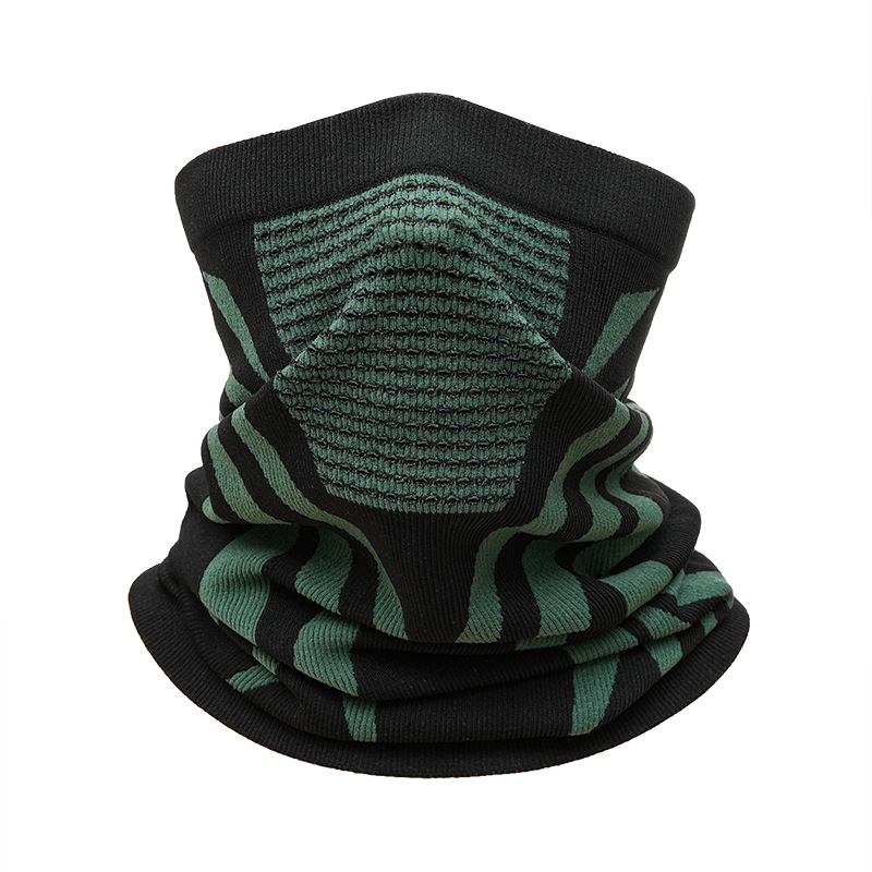 Fahrradschal, Skimaske, Bergsteiger-/Angelschal, Outdoor-Kopftuch, Fahrradausrüstung, warmer Halsschutz, kältebeständige Maske_voghion.com